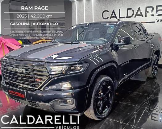 RAM RAMPAGE 2.0 HURRICANE 4 TURBO GASOLINA R/T 4X4 AUTOMÁTICO RAM RAMPAGE 2.0 HURRICANE 4 TURBO GASOLINA R/T 4X4 AUTOMÁTICO